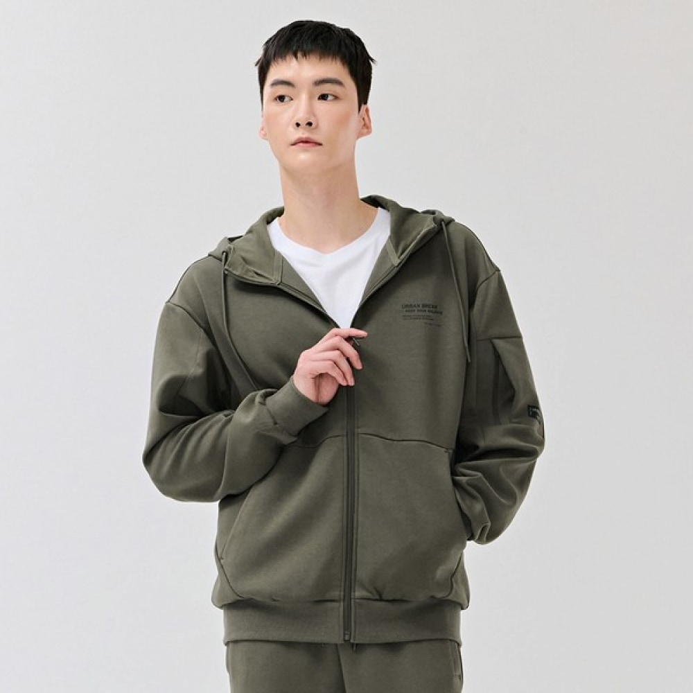 (チェースカルト) メンズスリーブポケットパーカージップアップ-DERK4313B0V