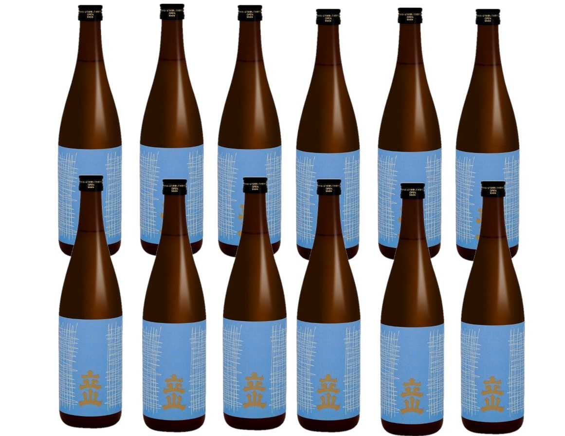 【送料無料】【ケース販売】富山 立山酒造 本醸造 720ml12本/1ケース【北海道沖縄県東北四国九州地方は必ず送料が掛かります】