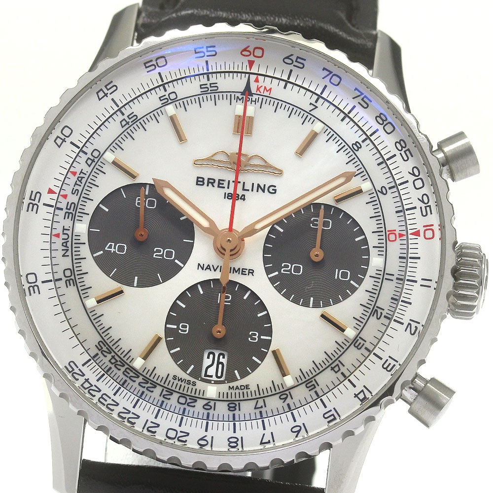 ブライトリング BREITLING AB0139 ナビタイマー B01 クロノグラフ 自動巻き メンズ 良品 _847893【中古】