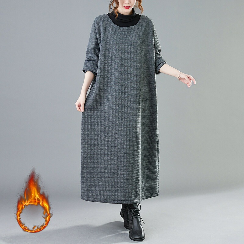 【送料無料】ワンピース 秋冬 レディース ロングワンピース ロング丈 マキシ丈 フレア きれいめ A