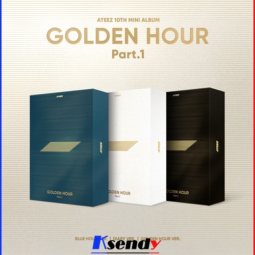 ATEEZ - ミニ 10集 [GOLDEN HOUR : Part.1] 3種セット