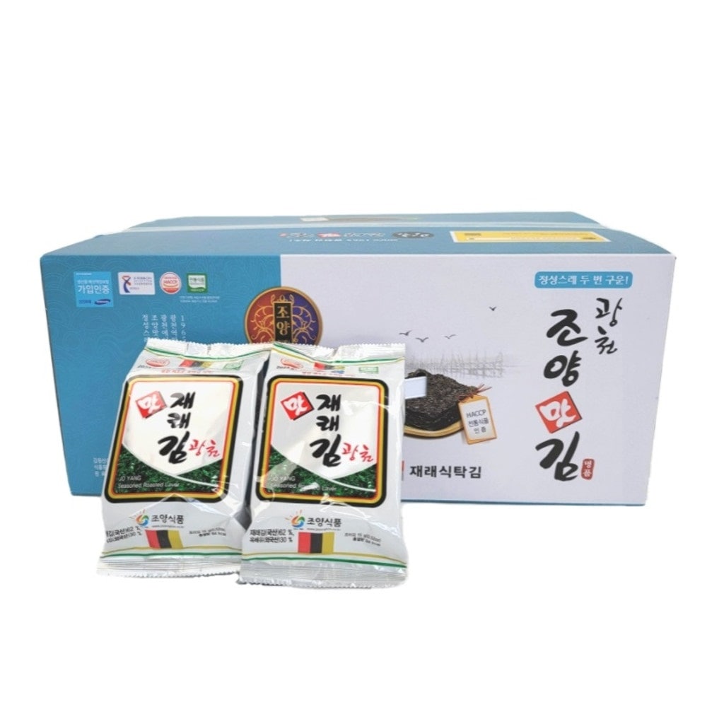 朝陽味キム 広川キム 在来食卓キム 15g（食卓キム28枚）x 30袋