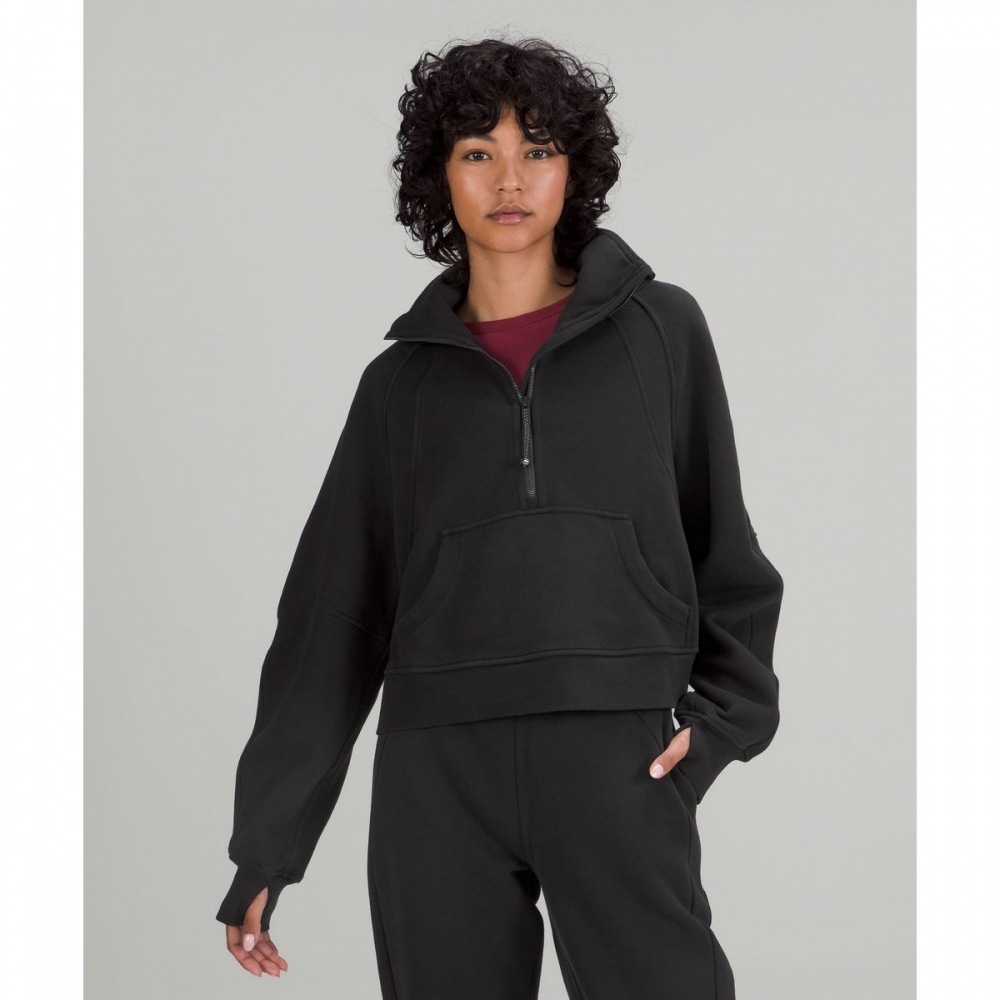 スクーバ オーバーサイズド フェルネルネック BLK