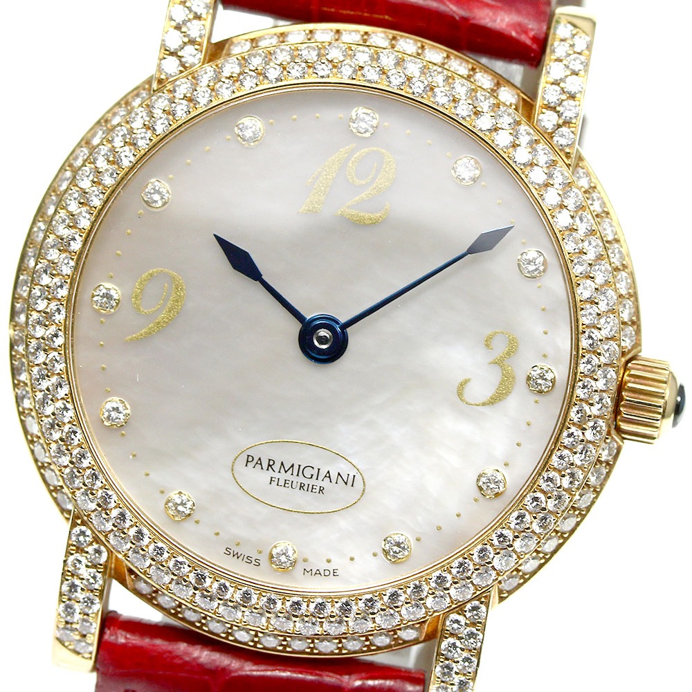 パルミジャーニフルリエ PARMIGIANI FLEURIER K18YG ダイヤ