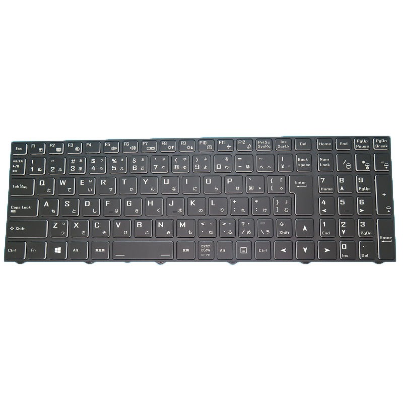 バックライト付きキーボード 互換 Metabox Prime-16 NP60SND NP60SNE NP60PNP 日語 JP