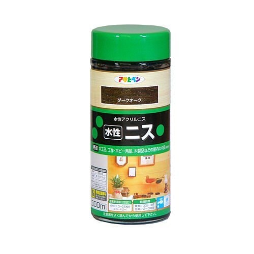 （まとめ買い）水性ニス ダークオーク 300ml [x3]