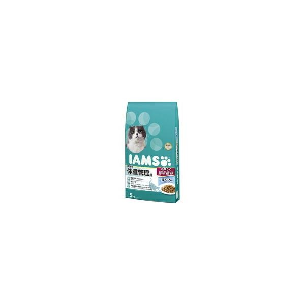 【1ケース】【お取り寄せ対象品】アイムス 成猫用 体重管理用 まぐろ味(5kg) *2個