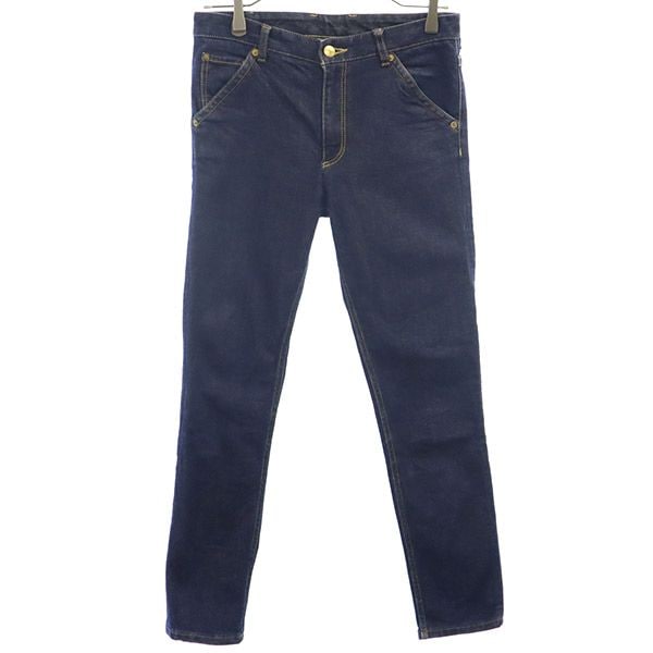 ザリラクス スキニーデニムパンツ 38 ブルー THE RERACS ジーパン レディース