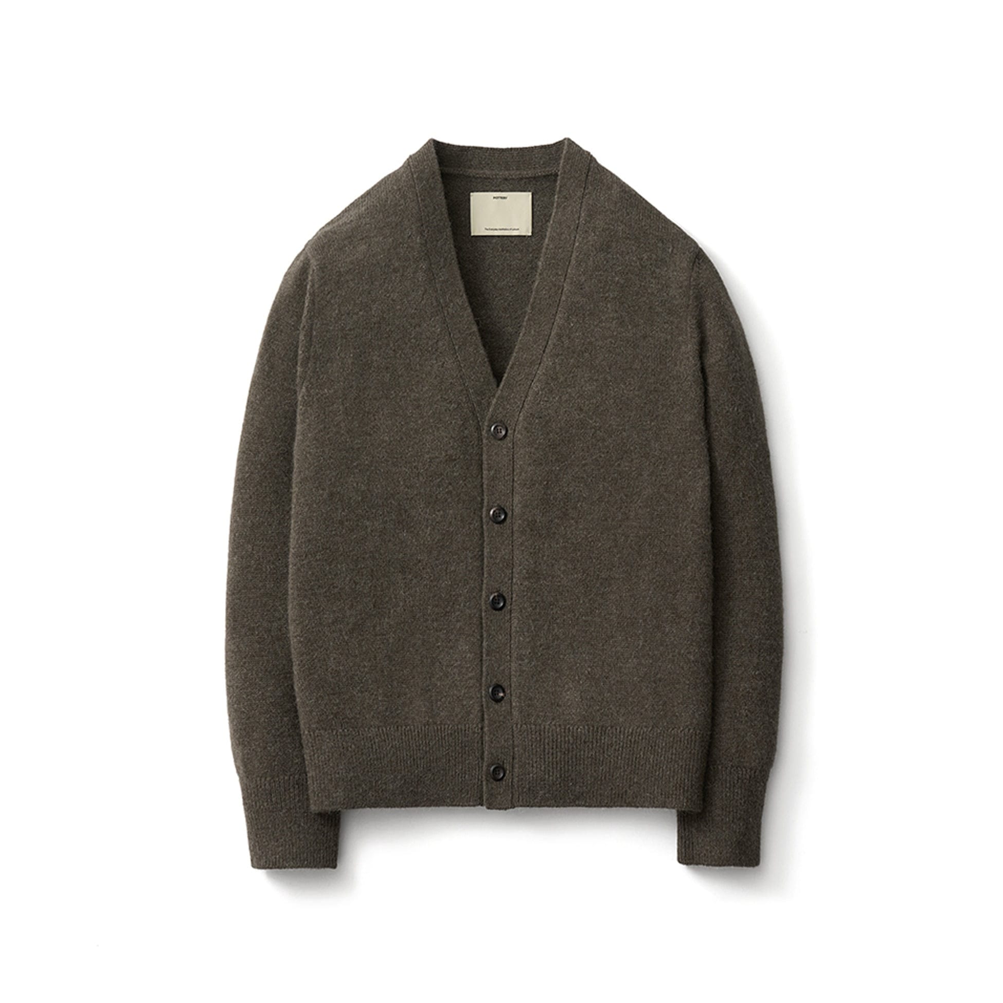 【POTTERY】 COMFORT CARDIGAN : BROWN