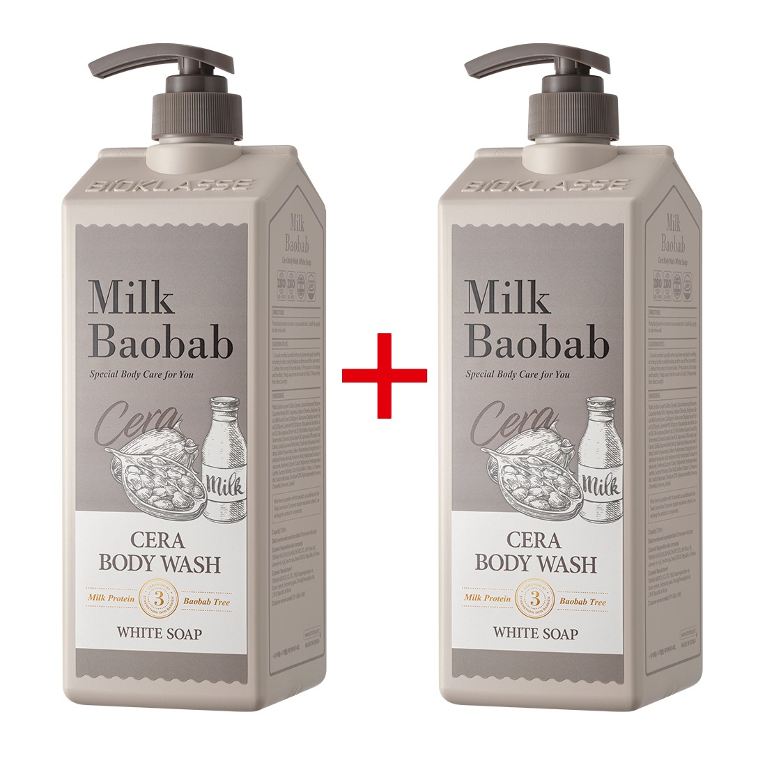 [1+1]セラボディウォッシュホワイトソープ 1200ml+1200ml
