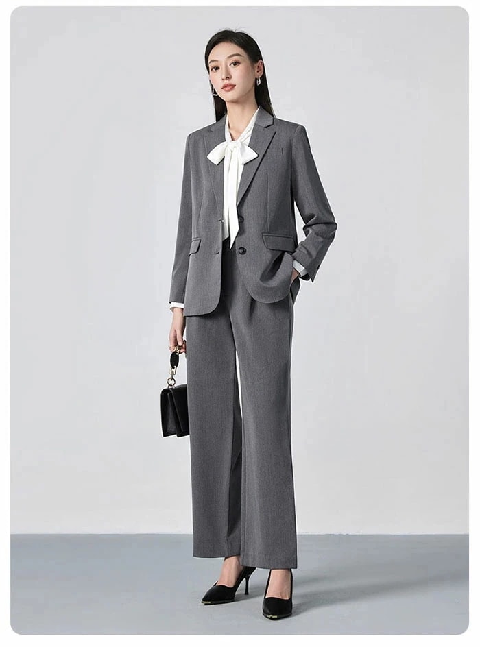 セットアップ レディース 秋冬 きれいめ 2点セット スーツ 卒園式 ママ コーデ パンツスーツ ビジネススーツ セレモニースーツ ジャケット ジレ パンツ 無地 大きいサイズ 女性 オフィス キレイ 8,211円