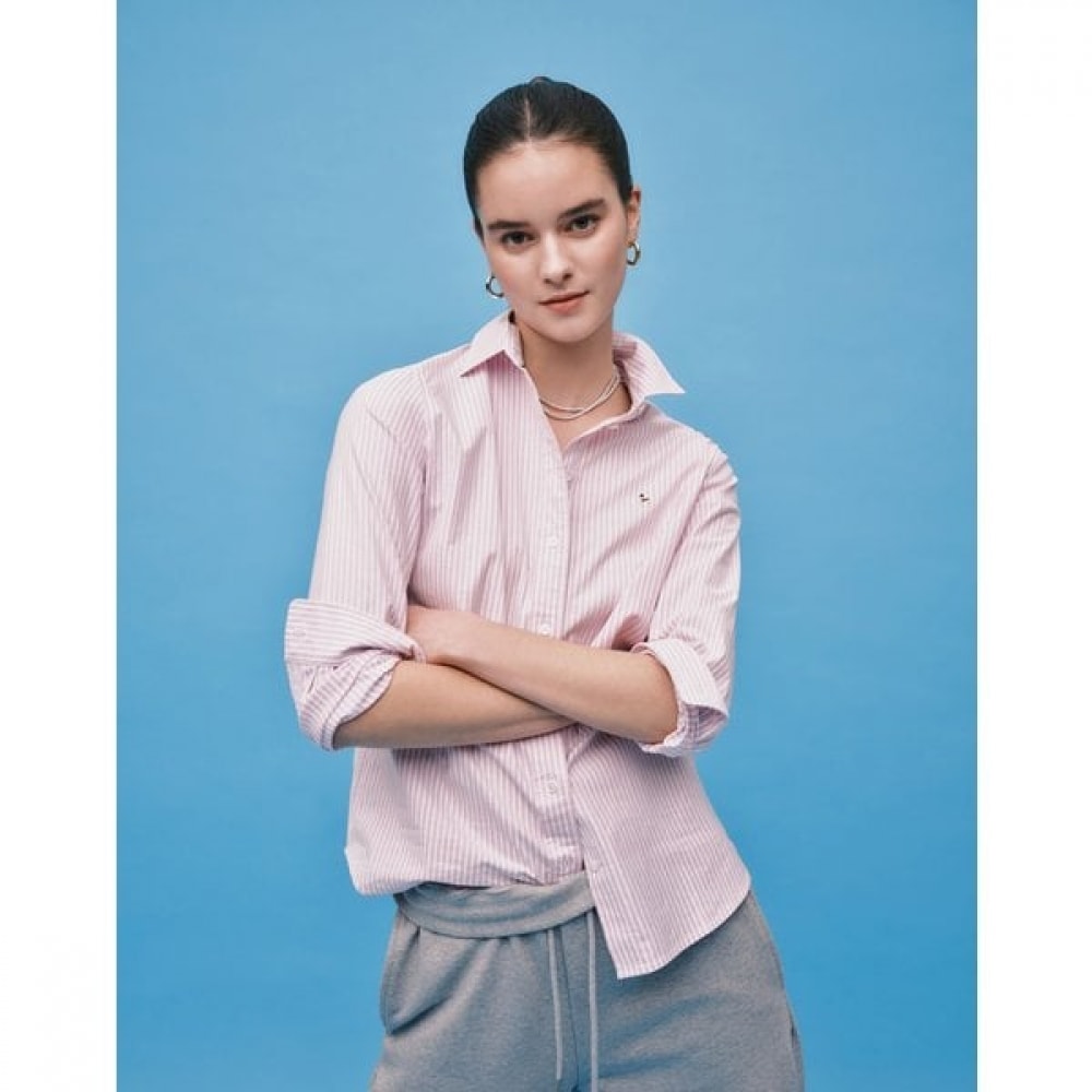 [25SS] [アイコニック] オックスフォードシャツピンク HSSH5AC14P2