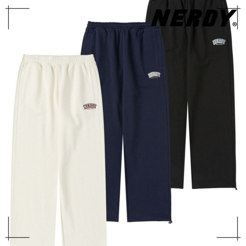 NERDY 公式正規品 ボトムス Mini arch logo sweatpants