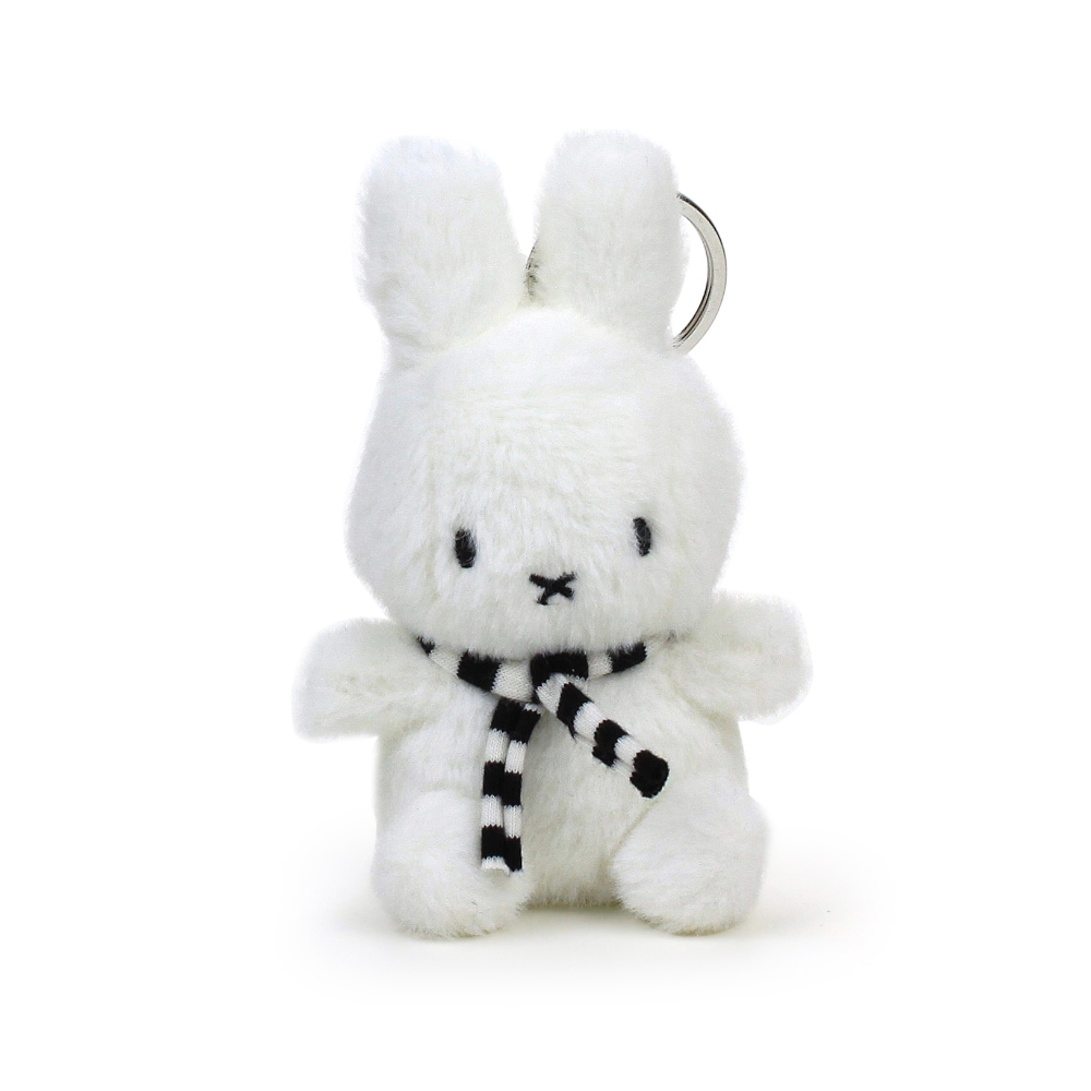 miffy ミッフィー ウィンター ウサギ ぬいぐるみ ミッフィーキーリング - 10cm