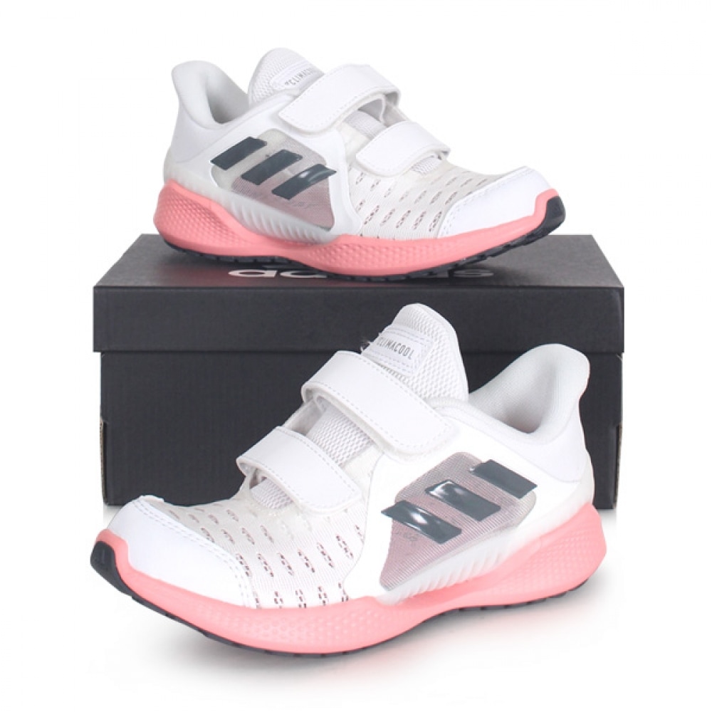 アディダスジュニアクリマクールベンチレーションランニングシューズEG4850