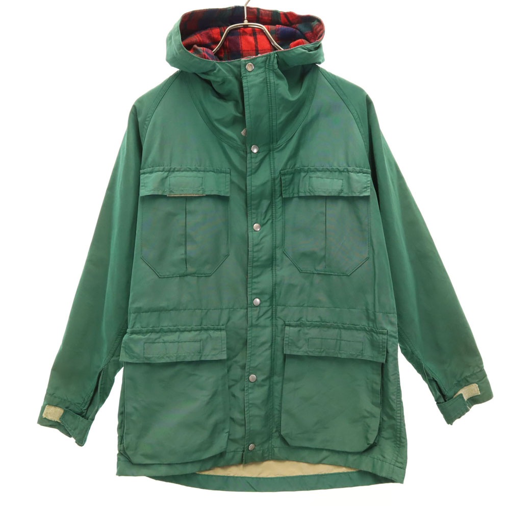 70s ヴィンテージ マウンテンパーカー S グリーン メンズ