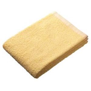 （業務用3セット）オーミケンシ ボーダー入バスタオル パールクリーム x3セット