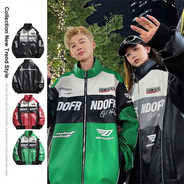 Qoo10] スタジャン ライダースジャケット 防寒