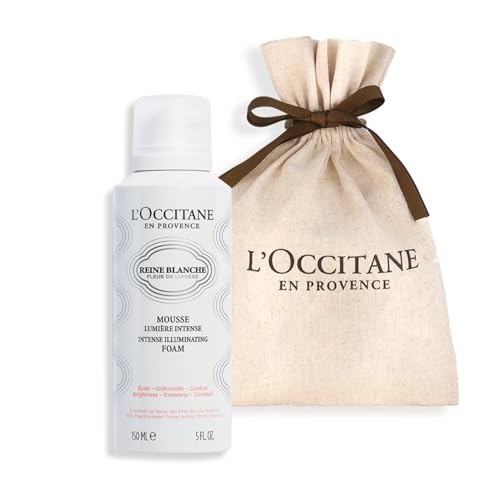 ロクシタン(LOCCITANE) レーヌブランシュ イルミネイティングクレンジングフォーム 150mL 巾着入りギフト 【泡洗顔】 誕生日 プレゼント ギフト 女性 男性 人気 送別