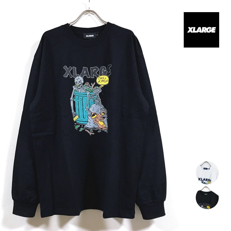 XLARGE エクストララージ CHILL ＆ RELAX 長袖 Tシャツ メンズ 送料無料
