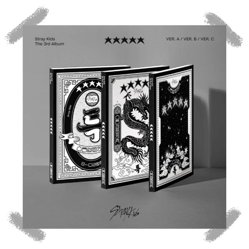在庫確保3点セット / [STRAYKIDS] 3rd Full Album 「5-STAR 」 正規3集 限定盤/一般盤3種 ストレイキッズ 正規品 公式 グッズ アルバム CD