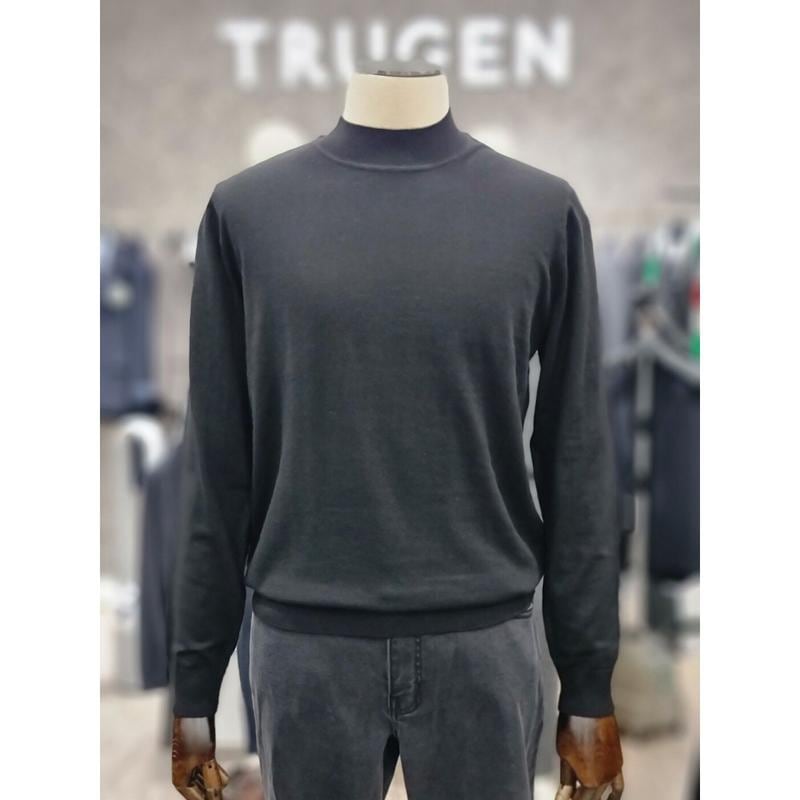 ソフトタッチプレミアムウール混紡半ポラニット(EW-PSM450)_DG