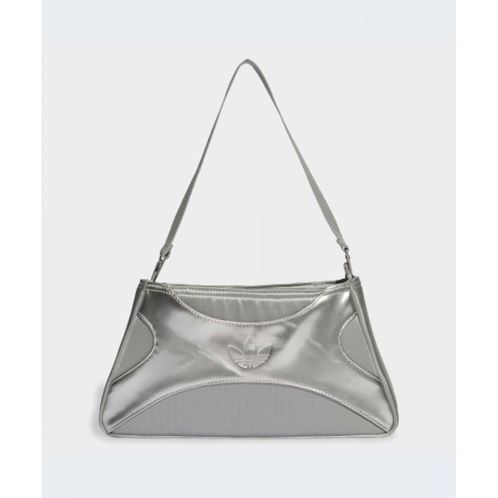 アディダスクラッチショルダーバッグ-シルバー/JX9194