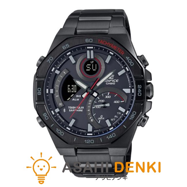 腕時計・時計 カシオ ECB-950YDC-1AJF EDIFICE エディフィス スマートフォンリンク CASIO ソーラー アナデジ ブラック