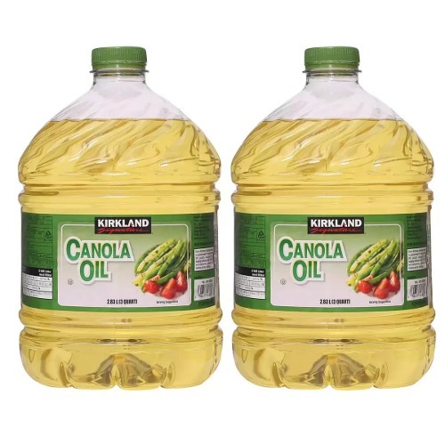 カークランドシグネチャーキャノラ油2.83L x 2食用油様々なおいしい料理フライパンサラダオイル