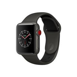 【新品/在庫あり】Apple Watch Edition Series 3 GPS+Cellularモデル 38mm MQM42J/A [グレイ/ブラックスポーツバンド]