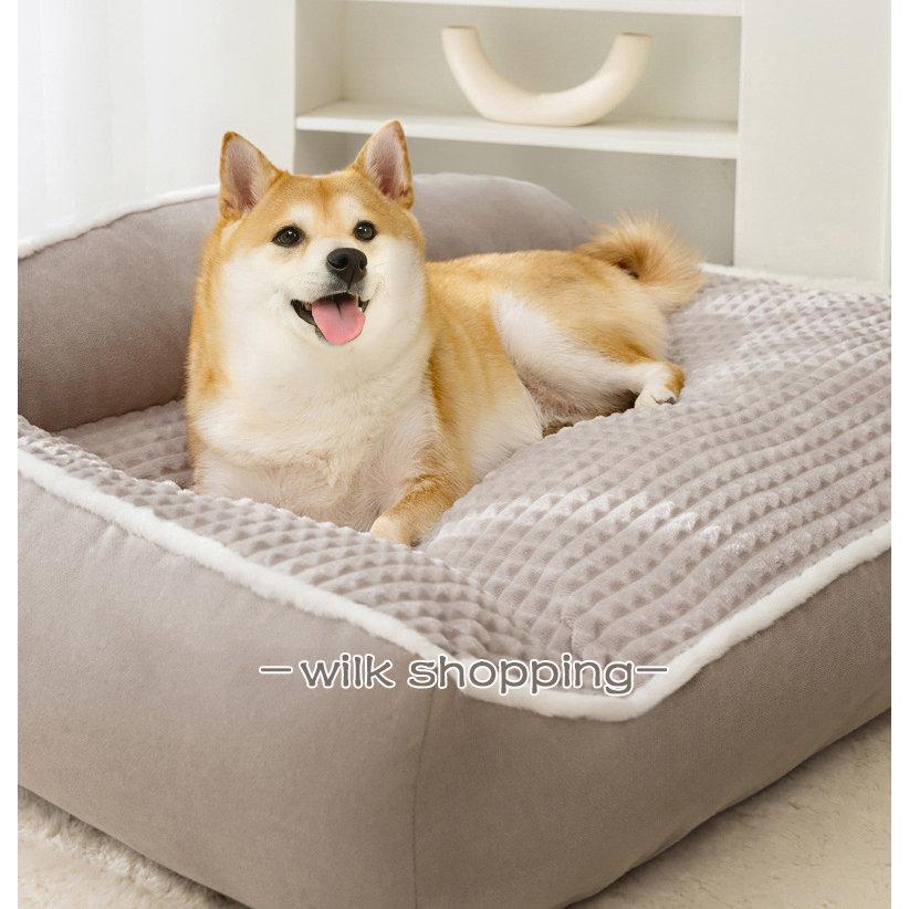 【短納期】犬 ベッド 夏用 ペットベット おしゃれ 小型犬 中型犬 大型犬 猫 犬 洗える 夏 冷感 涼しい 枕 まくら ひんやり 寝具 犬巣 猫ベッド