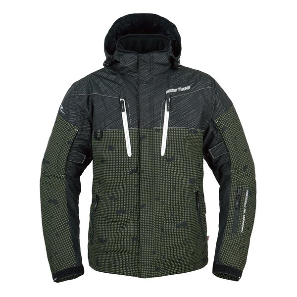 RIDEZ RLJ1101 COMP JACKET WH/BK L ジャケット