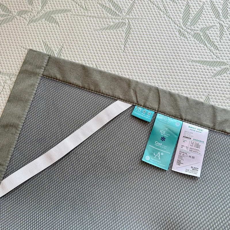A類母子級アイスシルクシートアイス豆豆の涼席セット1人用エアコンのソフトシートを洗濯することができる