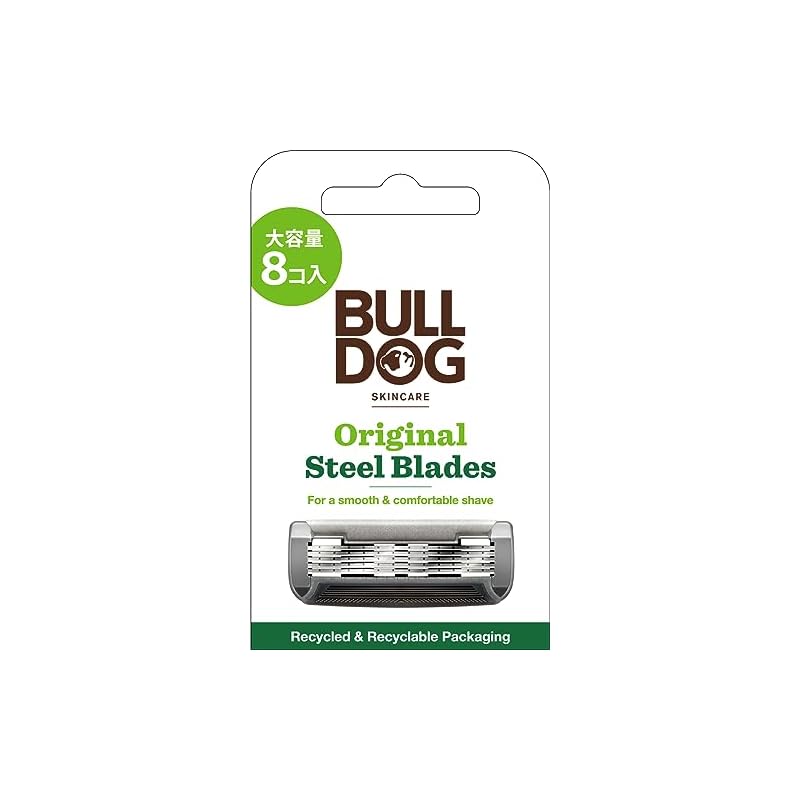 Bulldog(ブルドッグ) オリジナル替刃8個入 髭剃り カミソリ