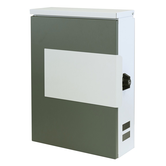 郵便ポスト 壁掛けポスト Tina ティーナ WM-078 エバーグリーン/ホワイト 6,582円