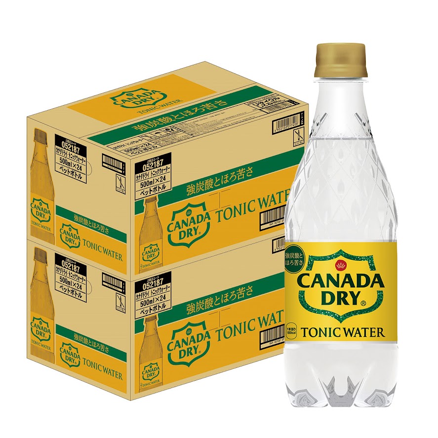 【送料無料】コカコーラ カナダドライ トニックウォーター 500ml×2ケース/48本 5,720円