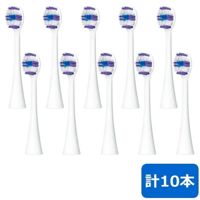 替えブラシ トータルケアブラシ 2本入5セット 計10本 EW0810-W-5SET【メール便】