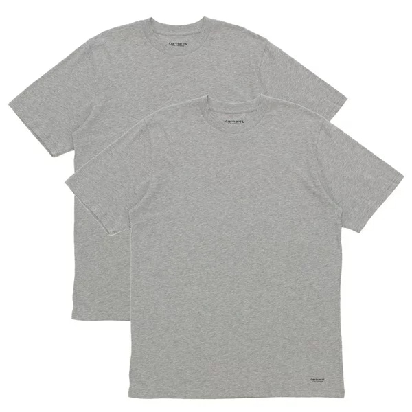 Tシャツ カットソー スタンダードクルーネックTシャツ ２枚セット グレー メンズ レディース I029370 14F