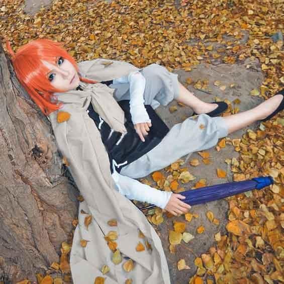 人気新作N0.1銀魂 神威 かむい 夜兎族 お兄さん 変装 仮装 コスプレ コスチューム 春雨 団長 cosplay ぎんたま ハロウィン変装 la304g3g3x1