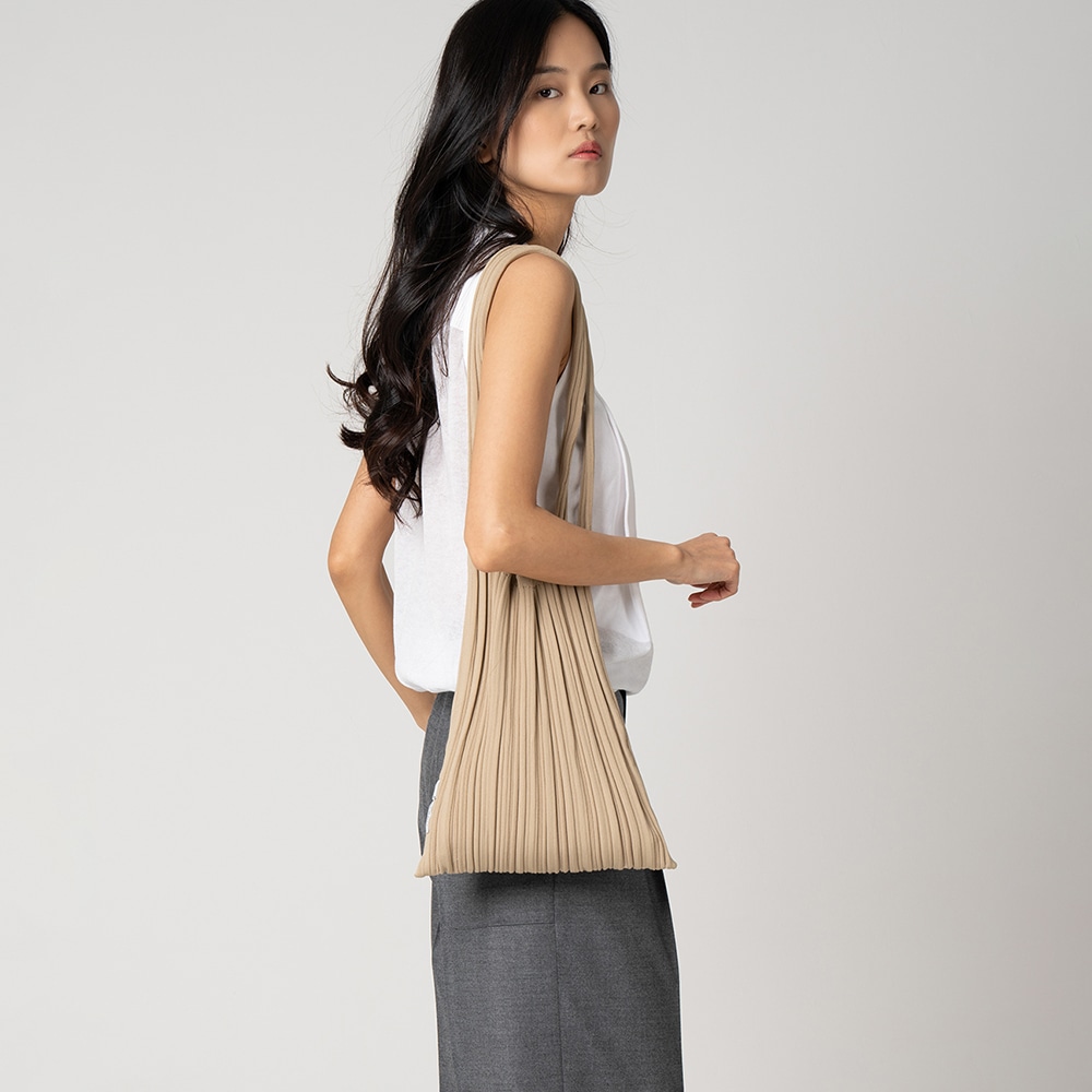 バーコード デイリー バック Groundbeige