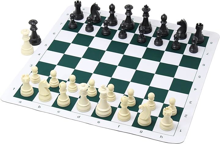 ChessJapan チェスセット ジャーマントーナメント 51cm ヘビー( マルチカラー, 51cm ヘビー)