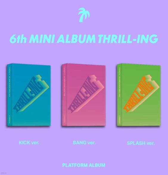 【3種セット】【THE BOYZ】 - ミニ6集 [THRILL-ING] Platform Ver.