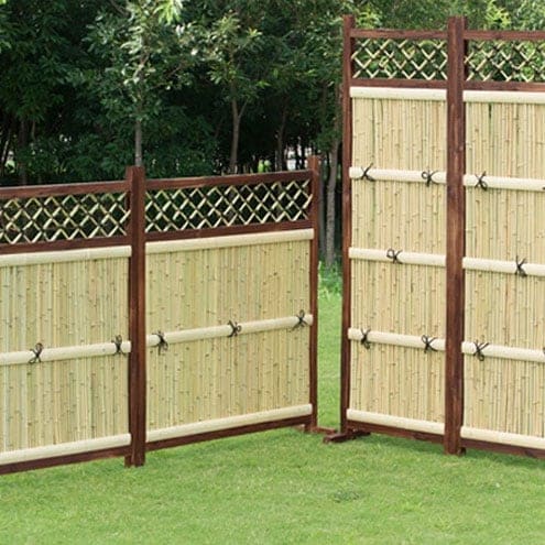 竹垣 2～3枚組 フェンス 目隠しフェンス 隣家 竹 目隠し 屋外 間仕切り 衝立 パーテーション プライベート 遮蔽垣 仕切り 柵 造園 日本庭園 外装 エクステリア