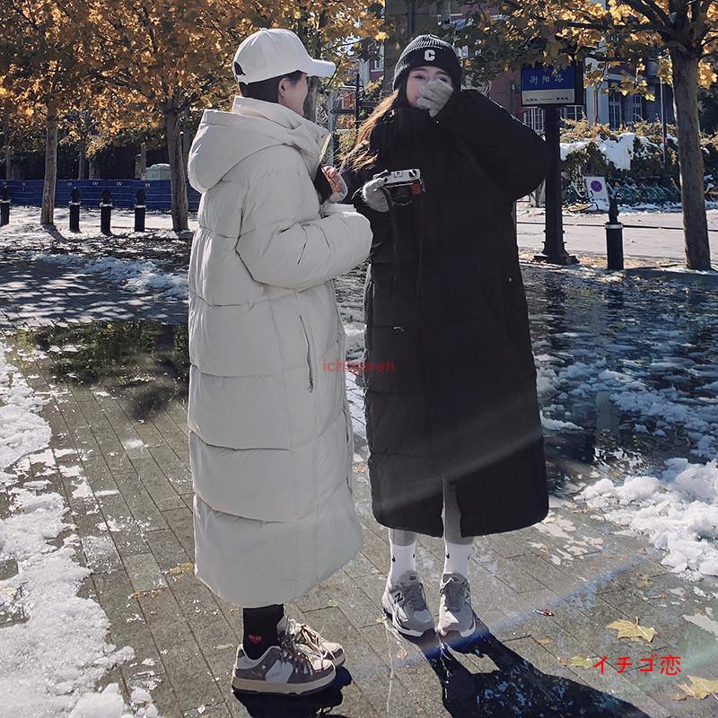 ロング丈ダウンコート ダウンジャケットロング ダウンコート 黒フード付きダウンコート S2XL 大きいサイズ アウター春冬 暖かいダウンコートレディース 4,792円