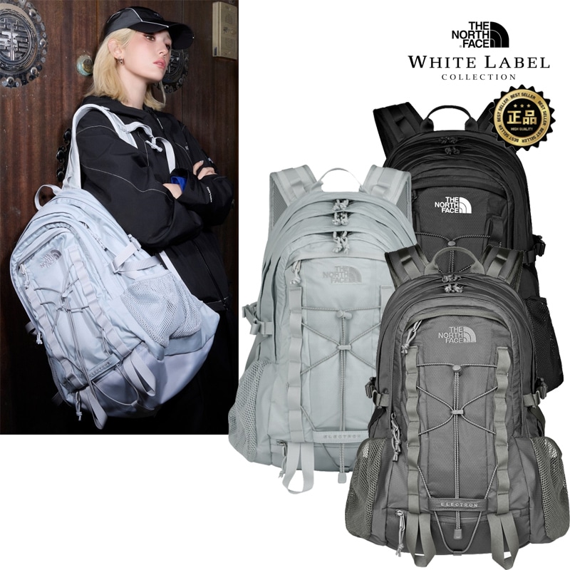 NM2DS03 WHITE LABEL ELECTRON LT 30 26SS新作 韓国限定ライン 30L デイパック 軽量 多収納 通勤 通学 旅行 新学期 レディース 韓国 タウンユース