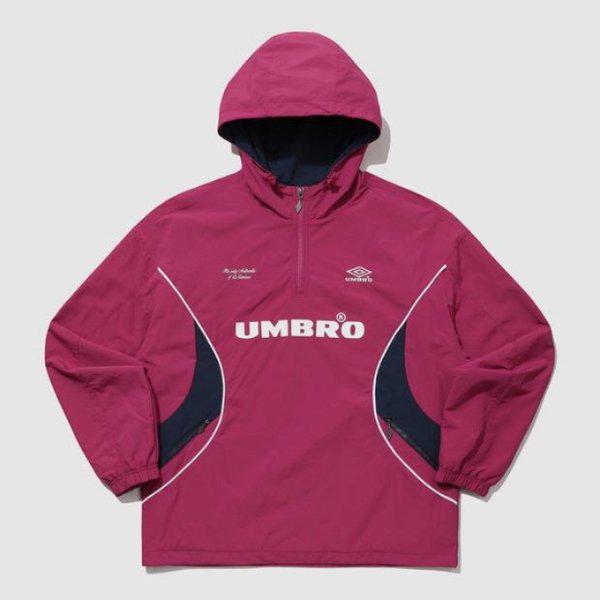 ジャケット CQK UP423CWTO8-MGT HBL CELEB フード付きアノラック PINK