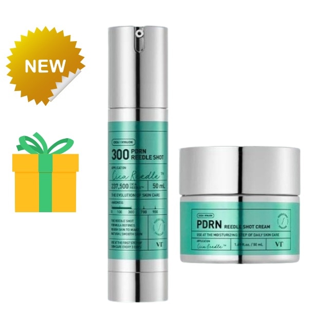 [NEW]PDRNリードルショット300エッセンス, 50ml+PDRNクリーム50ml セット