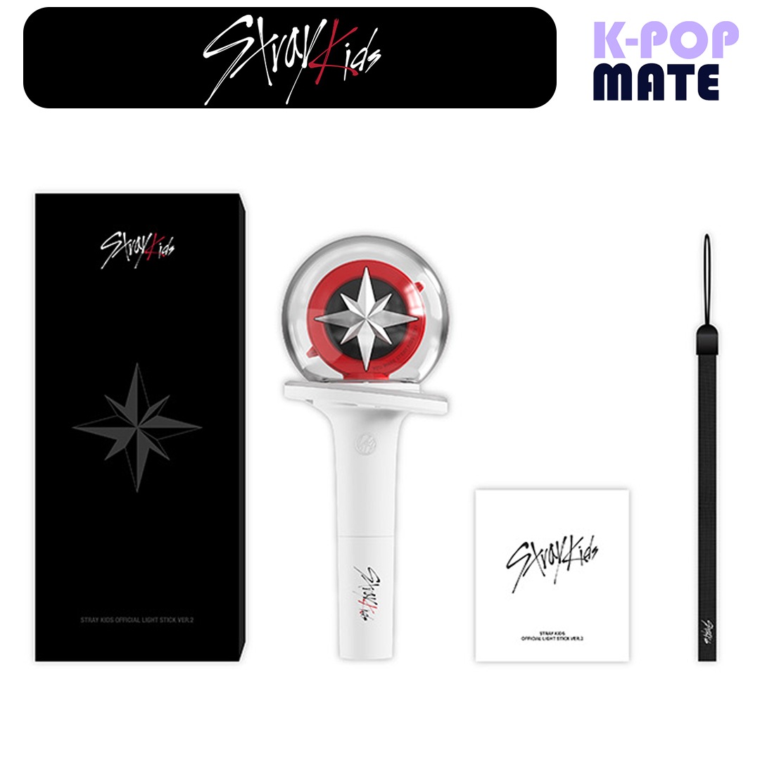 「当日発送保証」【公式】STRAYKIDS OFFICIAL LIGHT STICK VER.2 STRAY KIDS 応援棒 ペンライト