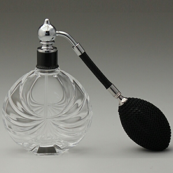ヒロセ アトマイザー 卓上 バルブ アトマイザー 50ML フランス製 香水瓶 メンズアトマイザー kuro 409872 SB （50MLタクジョウCLSB） 50ml