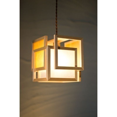 照明 おしゃれ 和風照明 新洋電気 ペンダントライト 旬 shun AP818-E 白×山吹 和室 【送料無料】